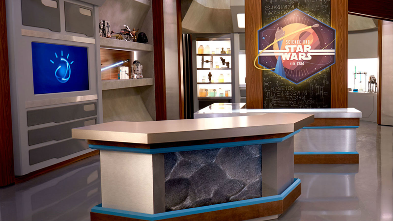 The set of Science and Star Wars.